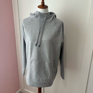 ATHLETA plain gray hoodie sweatshirt